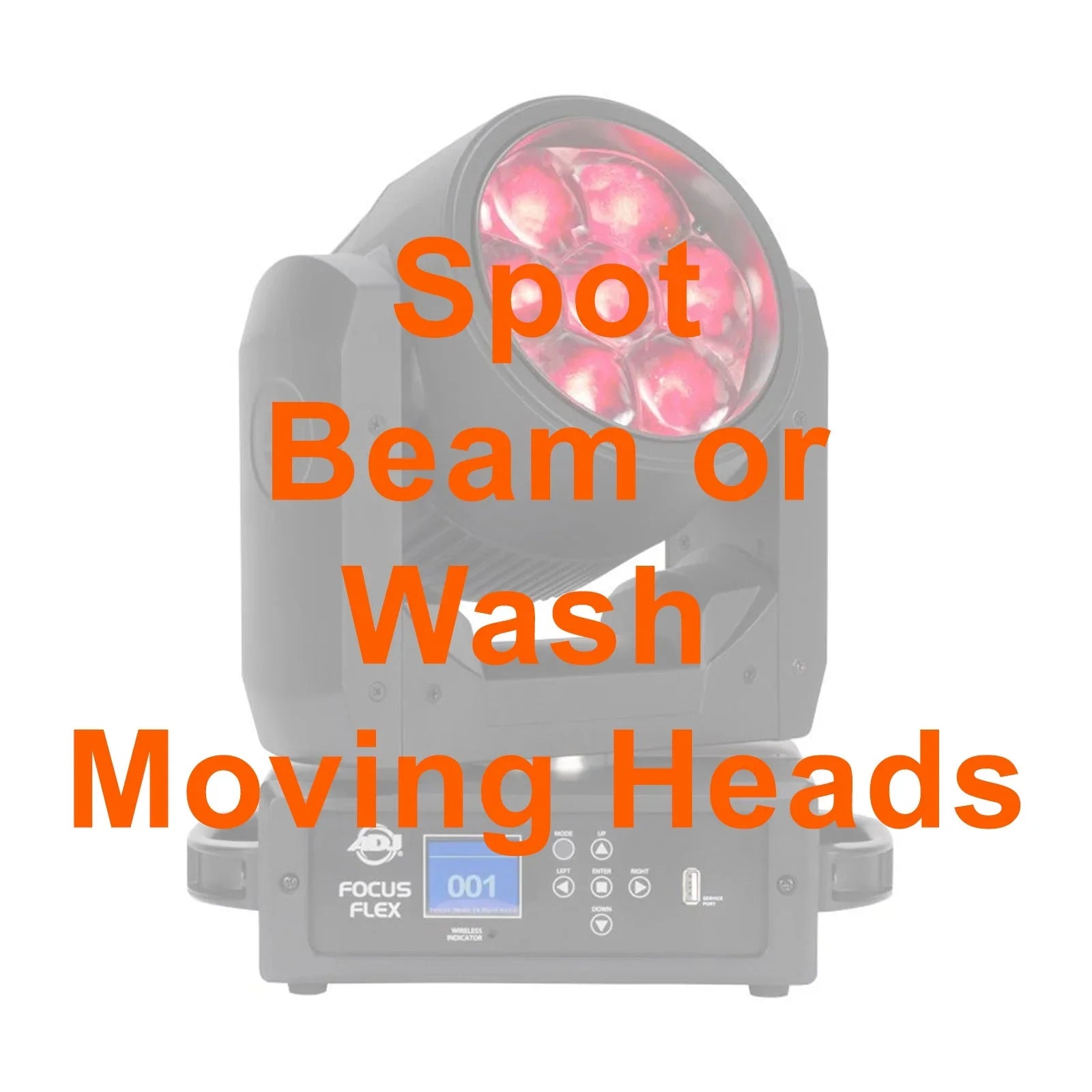 Spot Moving Heads, Beam Moving Heads, and Wash Moving Heads: What's the Difference? 🎇💡
