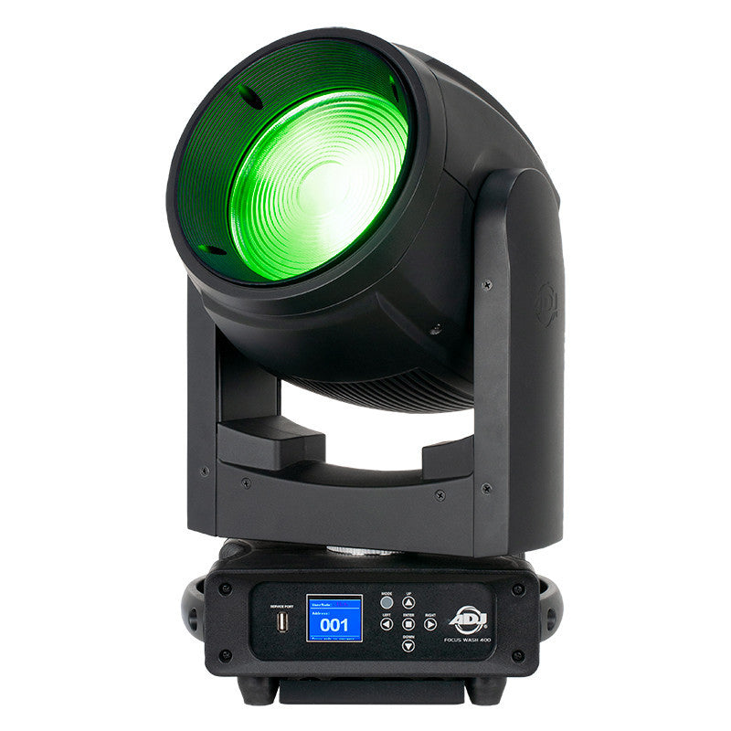 2 x ADJ Focus Wash 400 LED Moving Head With DMX Cable