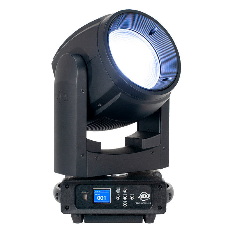 2 x ADJ Focus Wash 400 LED Moving Head With DMX Cable