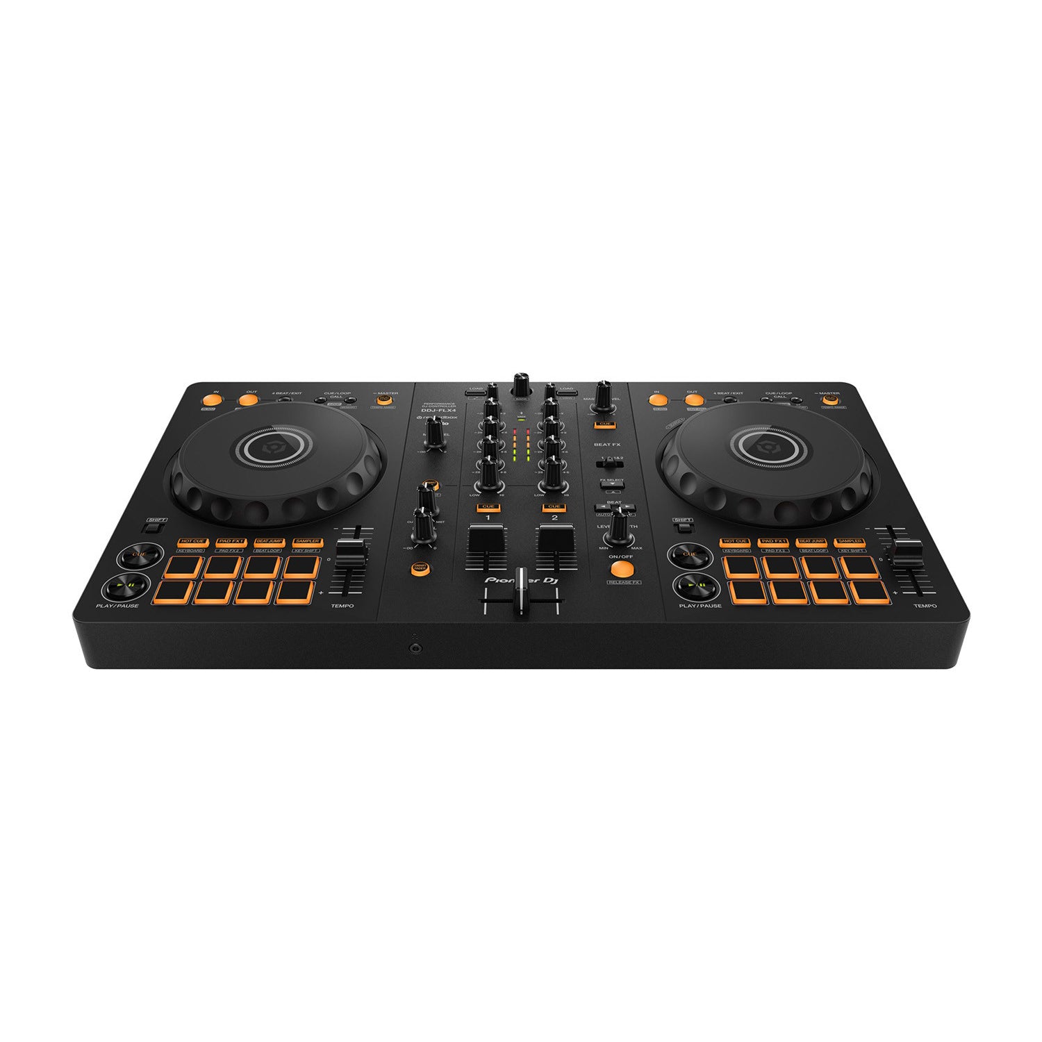 Pioneer DDJ-FLX4 DJ Controller and DM-50 Monitor Speakers