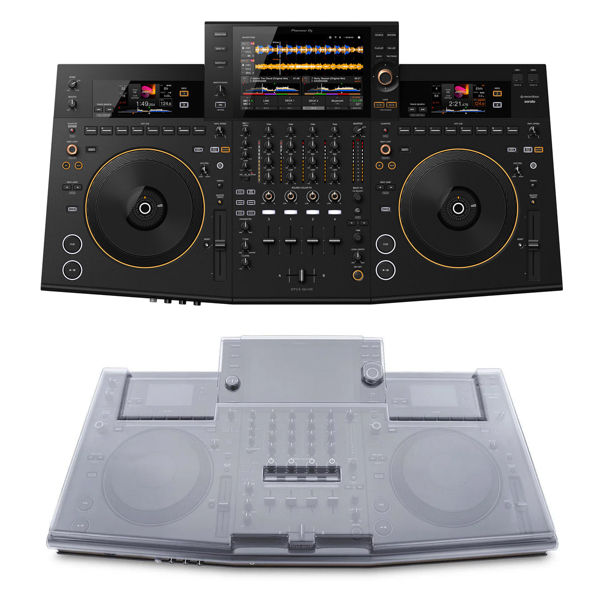 Pioneer DJ Opus-Quad 4 Channel All in One DJ Controller With Decksaver