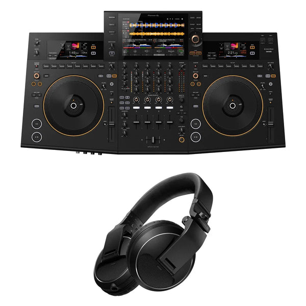 Pioneer DJ Opus - Quad 4 Channel All in One DJ Controller HDJ - X5 Headphones Bundle