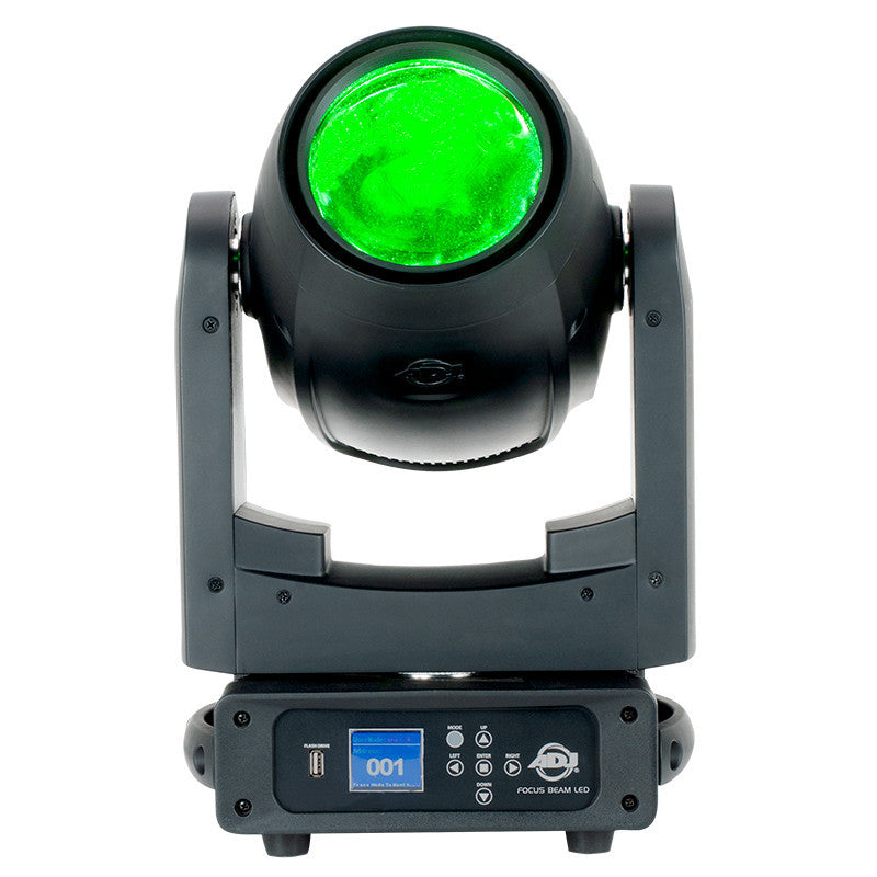 2 x ADJ Focus Beam LED Moving Head With DMX Cable