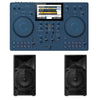 AlphaTheta Omnis - Duo DJ Controller With 2 x Wave Eight Speaker Bundle