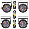 4 x Chauvet DJ SlimPar 56 ILS Par Can with DMX Cables