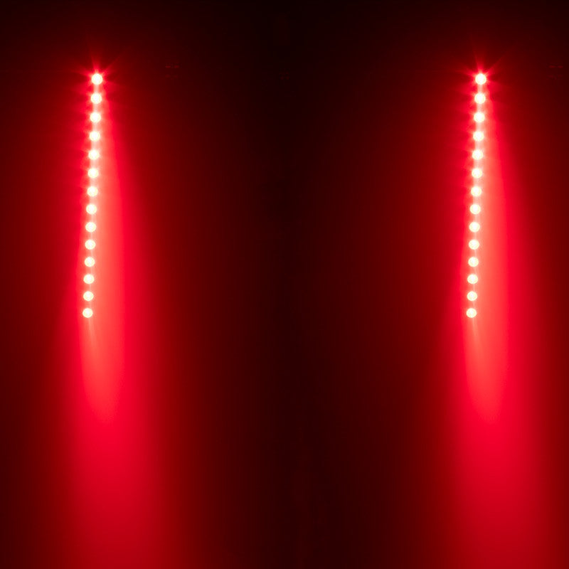 2 x Eliminator Lighting Frost FX Bar RGBW Batten with DMX Cable