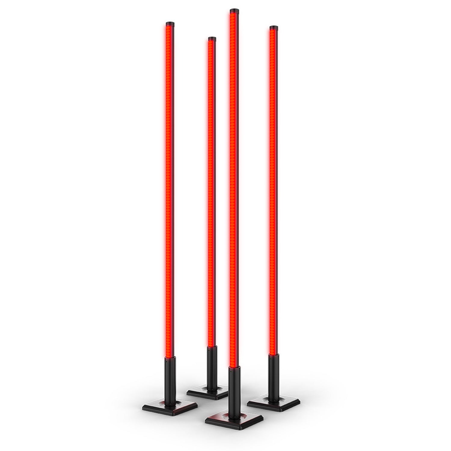 Chauvet DJ Freedom Flex Sticks 4 Pack with Flight Case