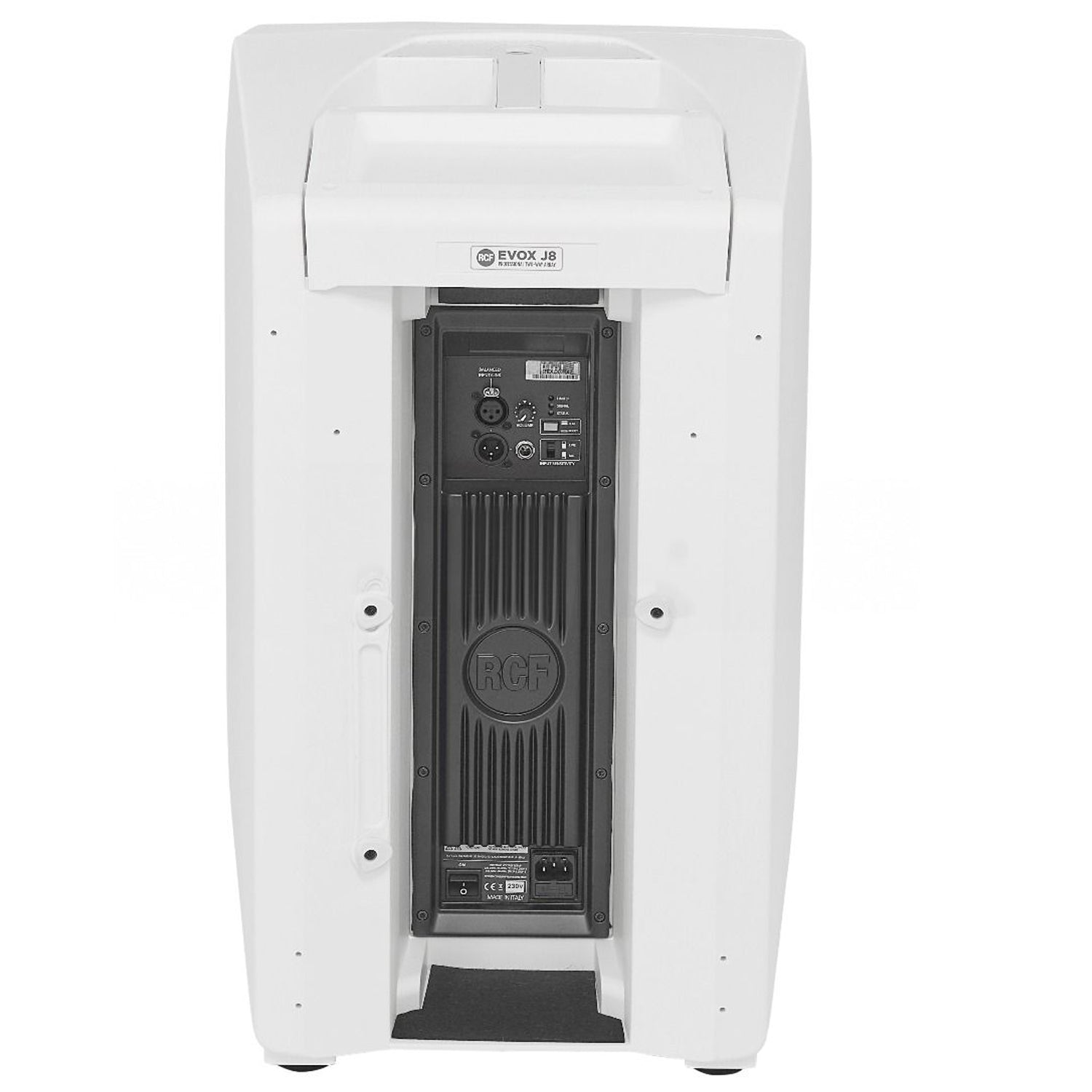 RCF Evox J8 White 8x2"+12" Active Column PA System