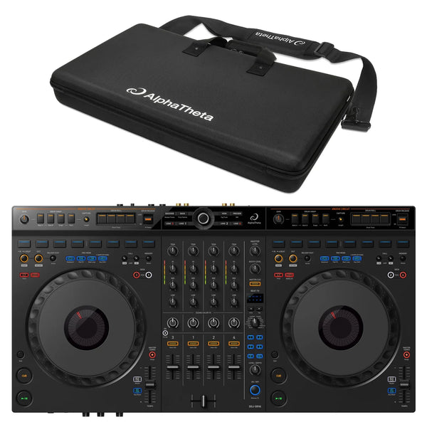 AlphaTheta DDJ - GRV6 Controller with Carry Bag