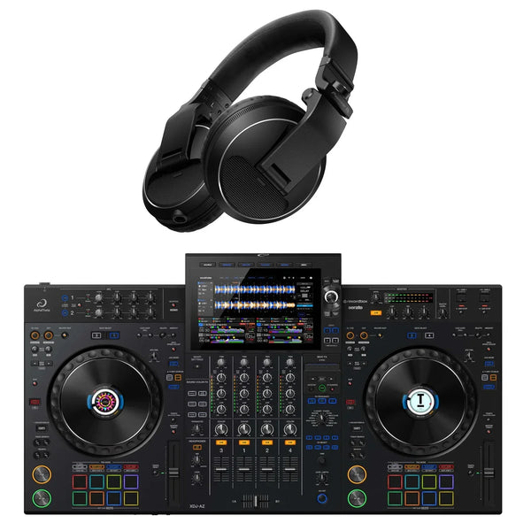 AlphaTheta XDJ - AZ DJ Controller with HDJ - X5 Headphones