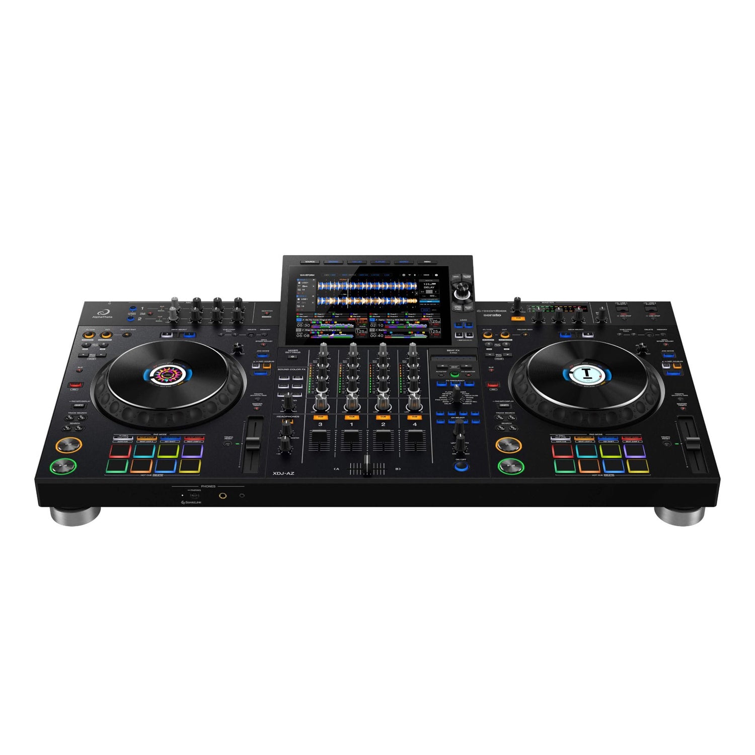 AlphaTheta XDJ-AZ DJ Controller with HDJ-X5 Headphones