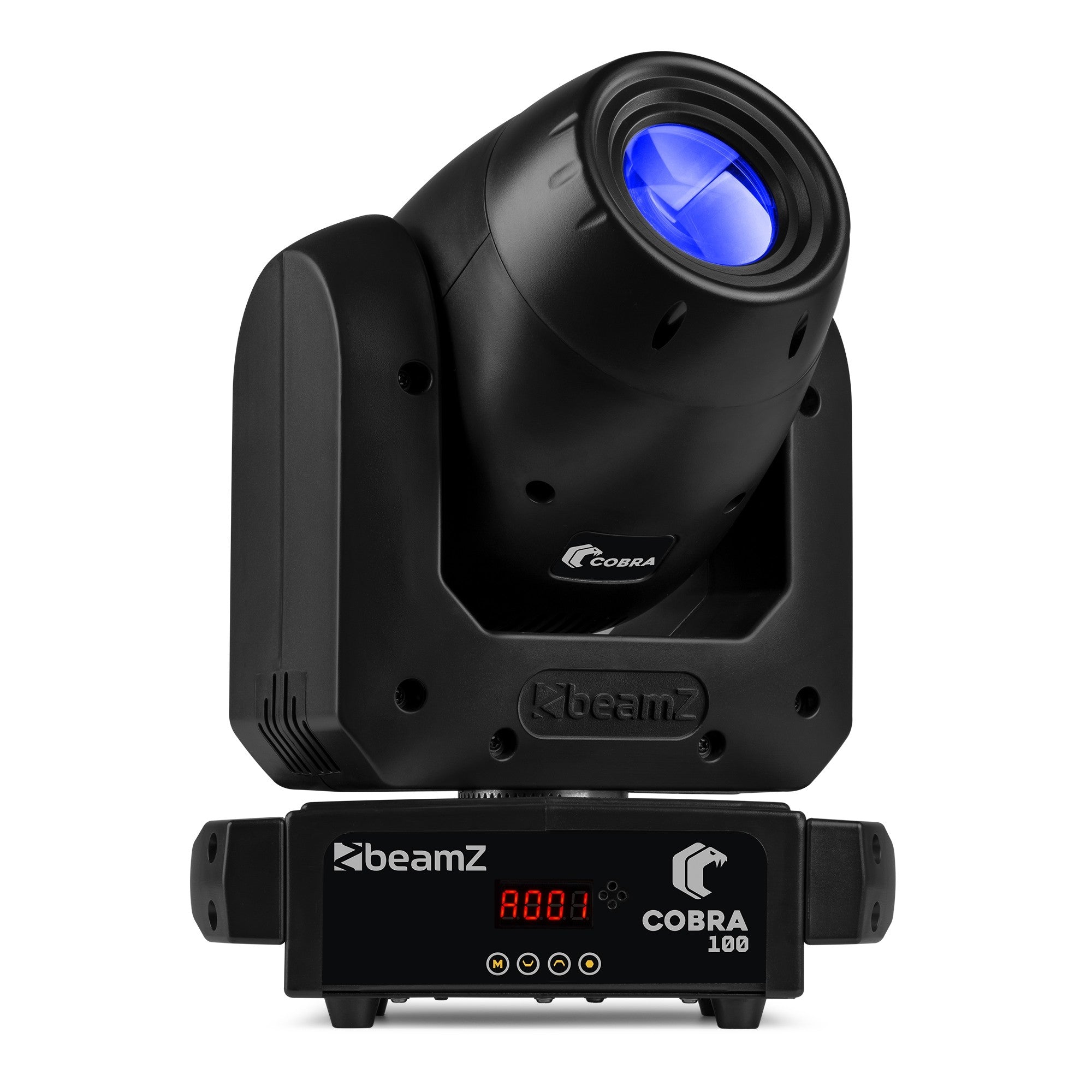 2 x Beamz Cobra 100 LED Spot Moving Head with Prism