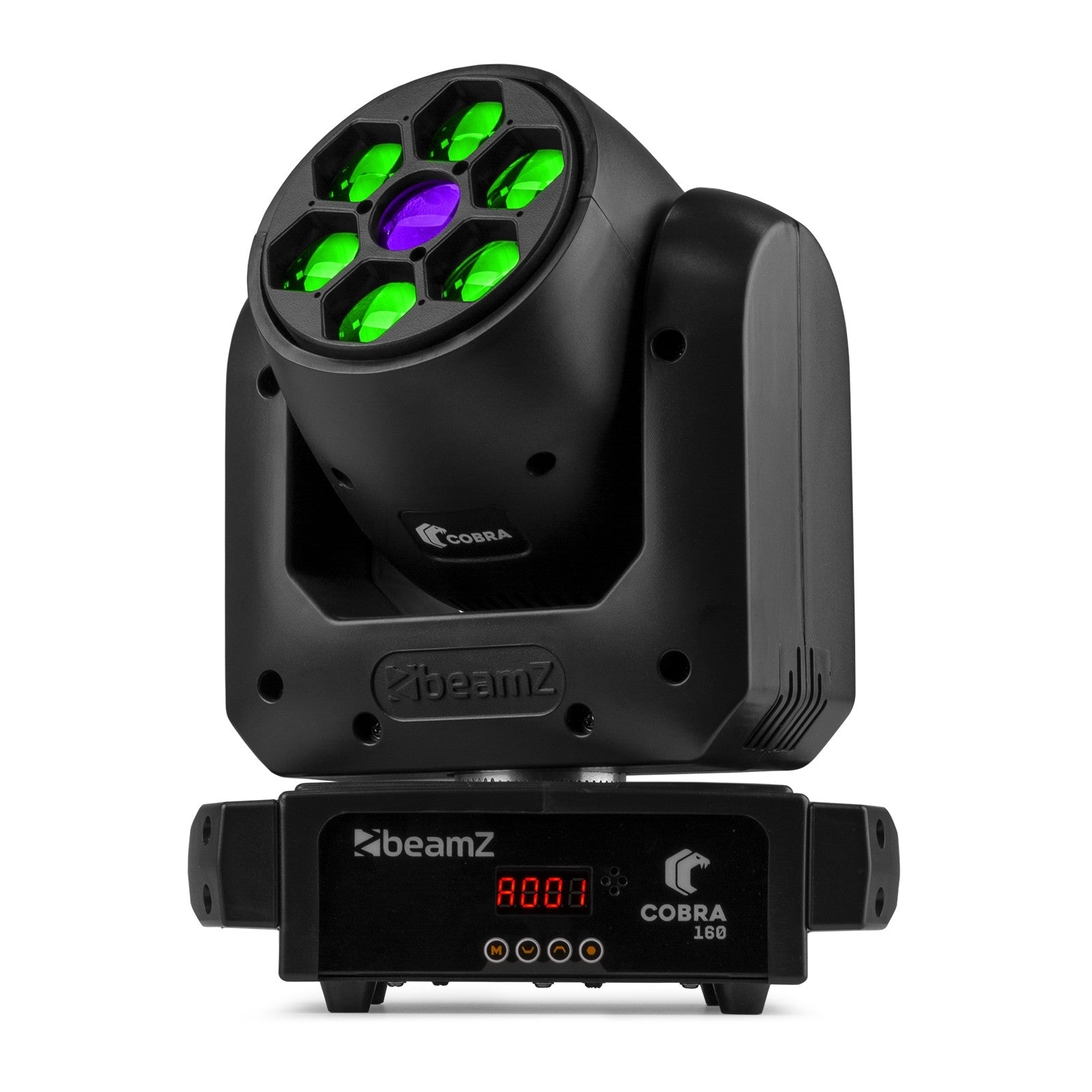 Beamz Cobra 160 LED Spot Moving Head with Bee Eye