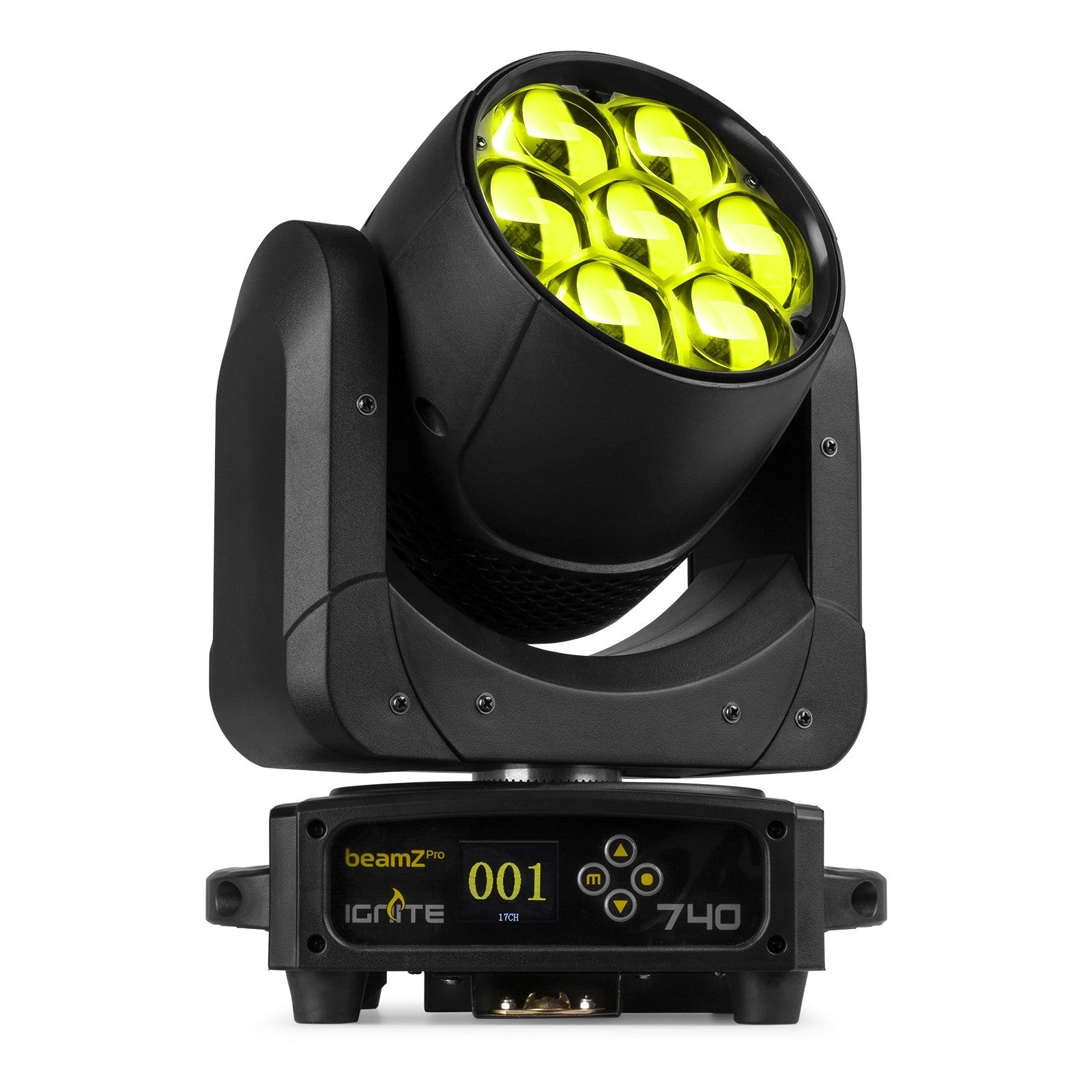 Beamz Pro IGNITE740 LED Wash Moving Head with Zoom