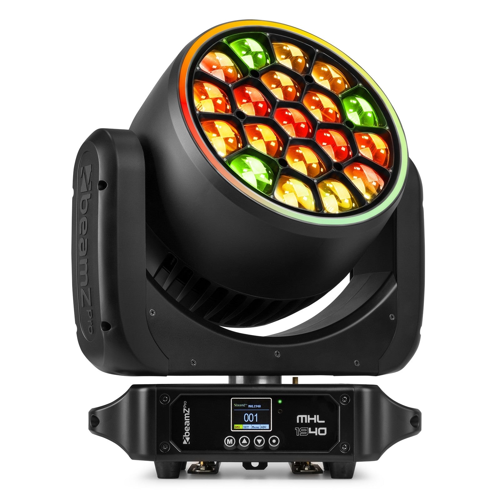 Beamz Pro MHL1940 LED Bee Eye Moving Head with Zoom