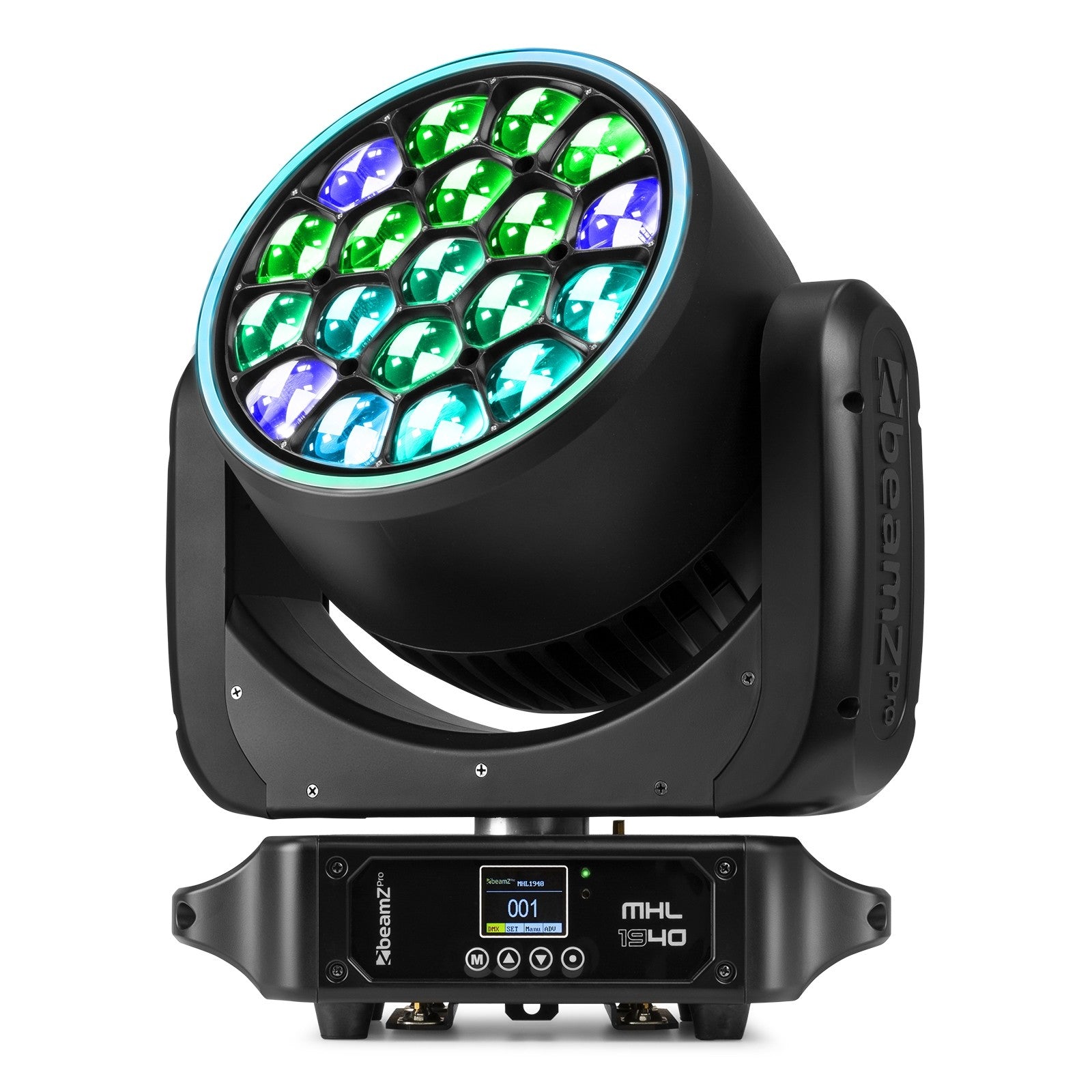 Beamz Pro MHL1940 LED Bee Eye Moving Head with Zoom