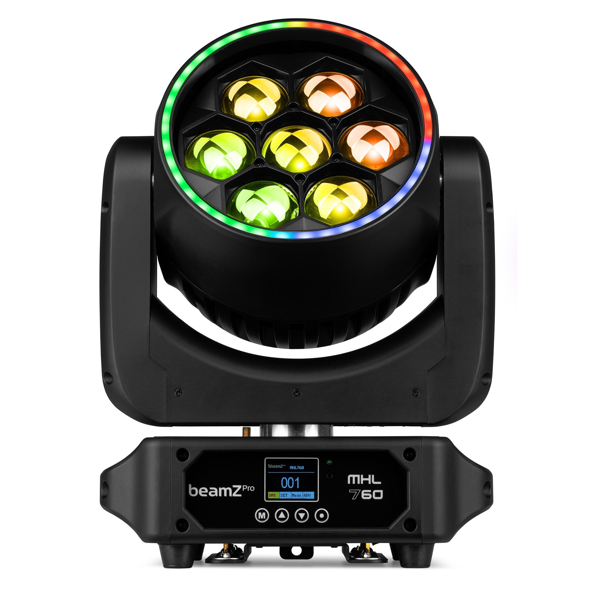 Beamz Pro MHL760 LED Bee Eye Moving Head with Zoom