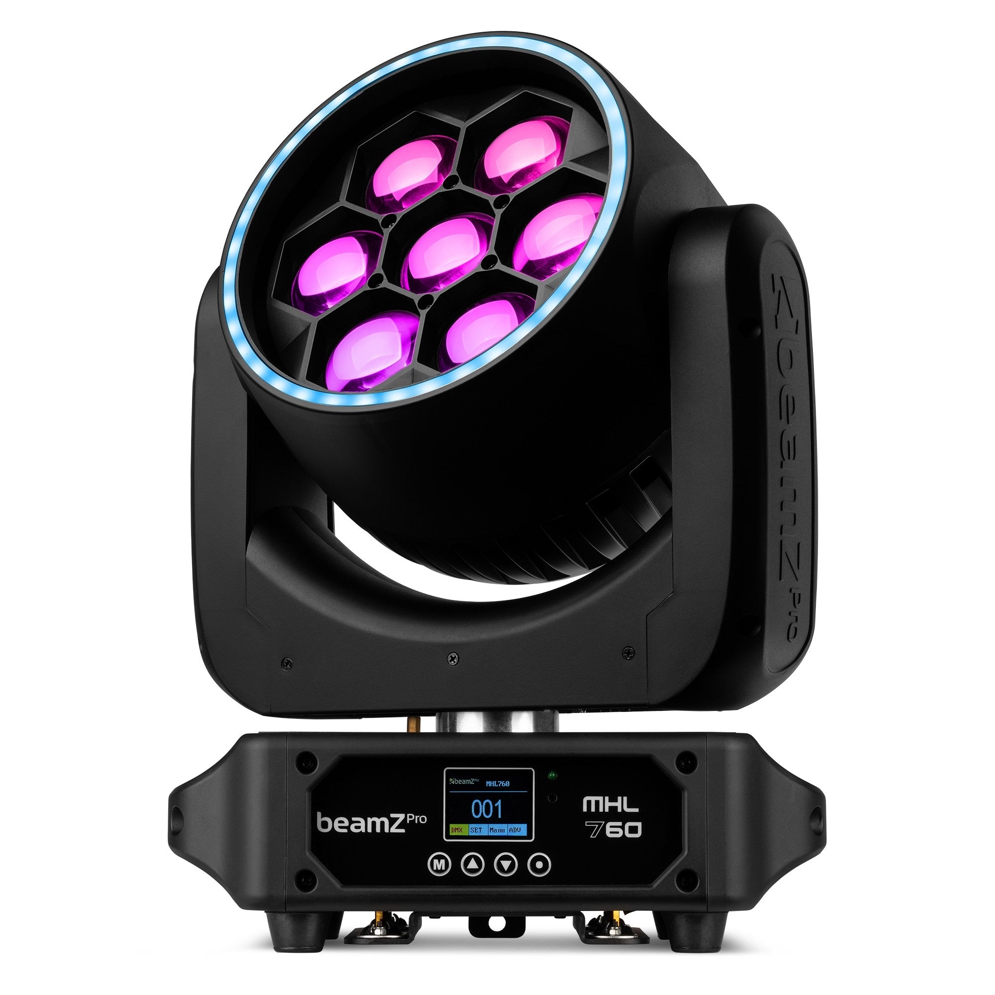 Beamz Pro MHL760 LED Bee Eye Moving Head with Zoom