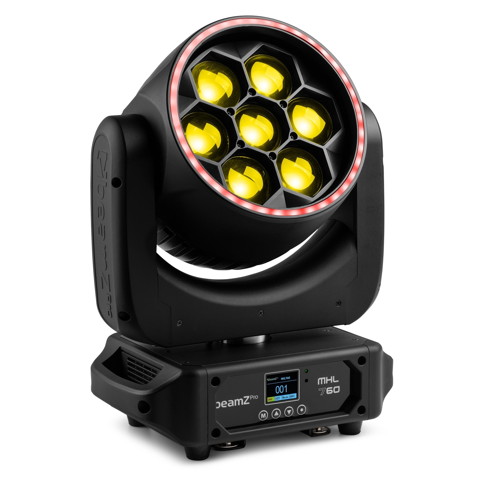 Beamz Pro MHL760 LED Bee Eye Moving Head with Zoom