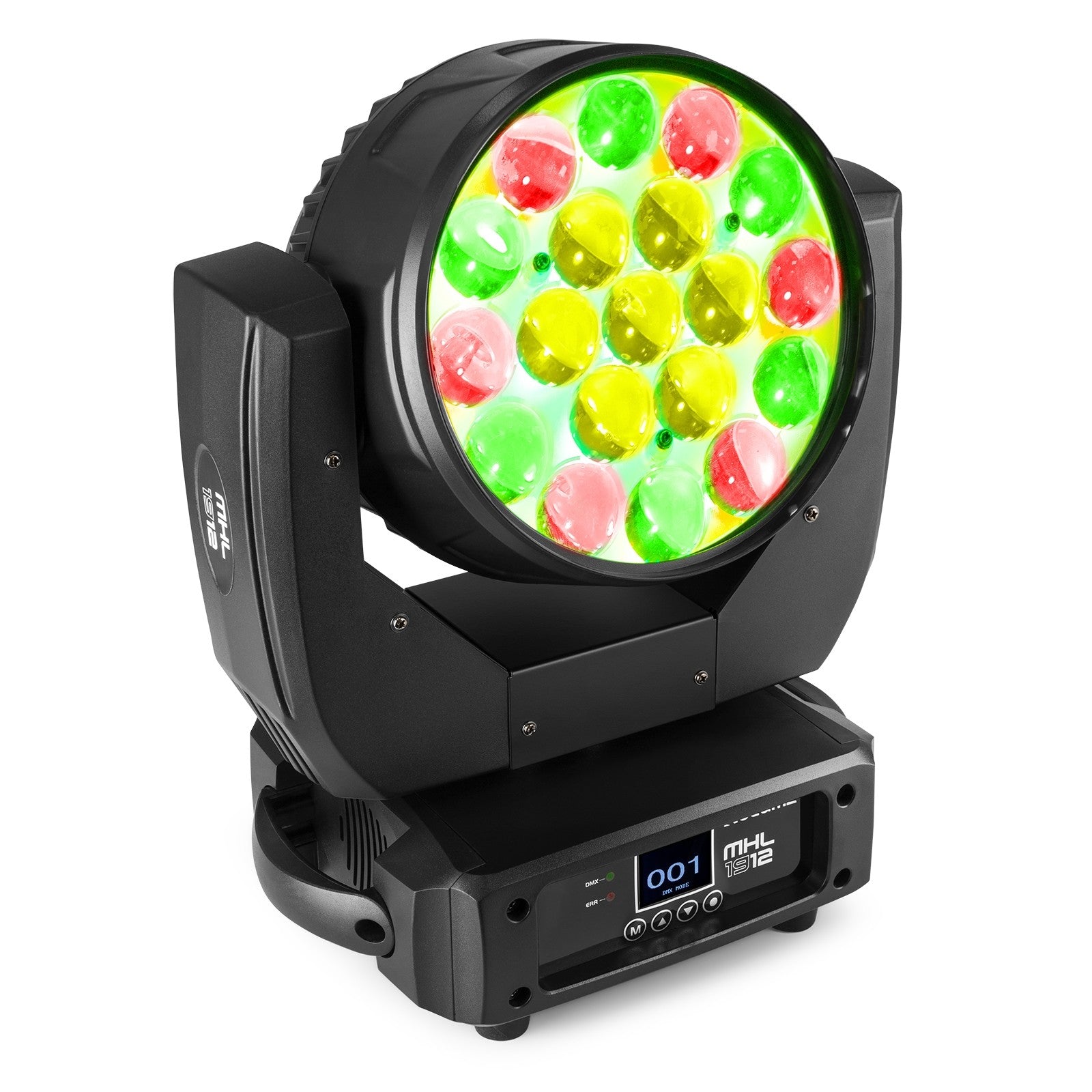 Beamz Pro MHL1912 LED Wash Moving Head with Zoom