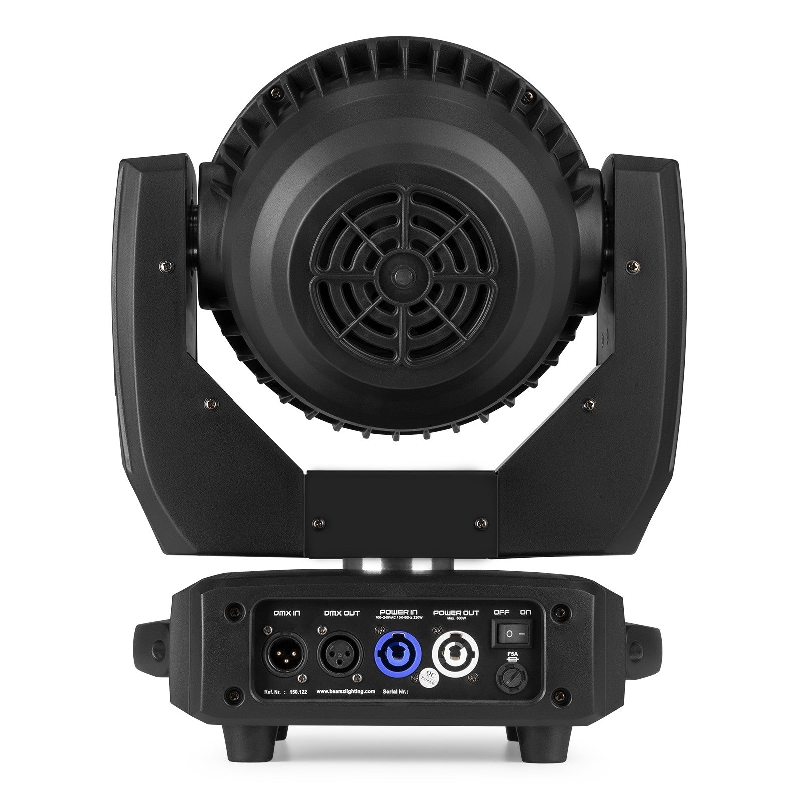 Beamz Pro MHL1912 LED Wash Moving Head with Zoom