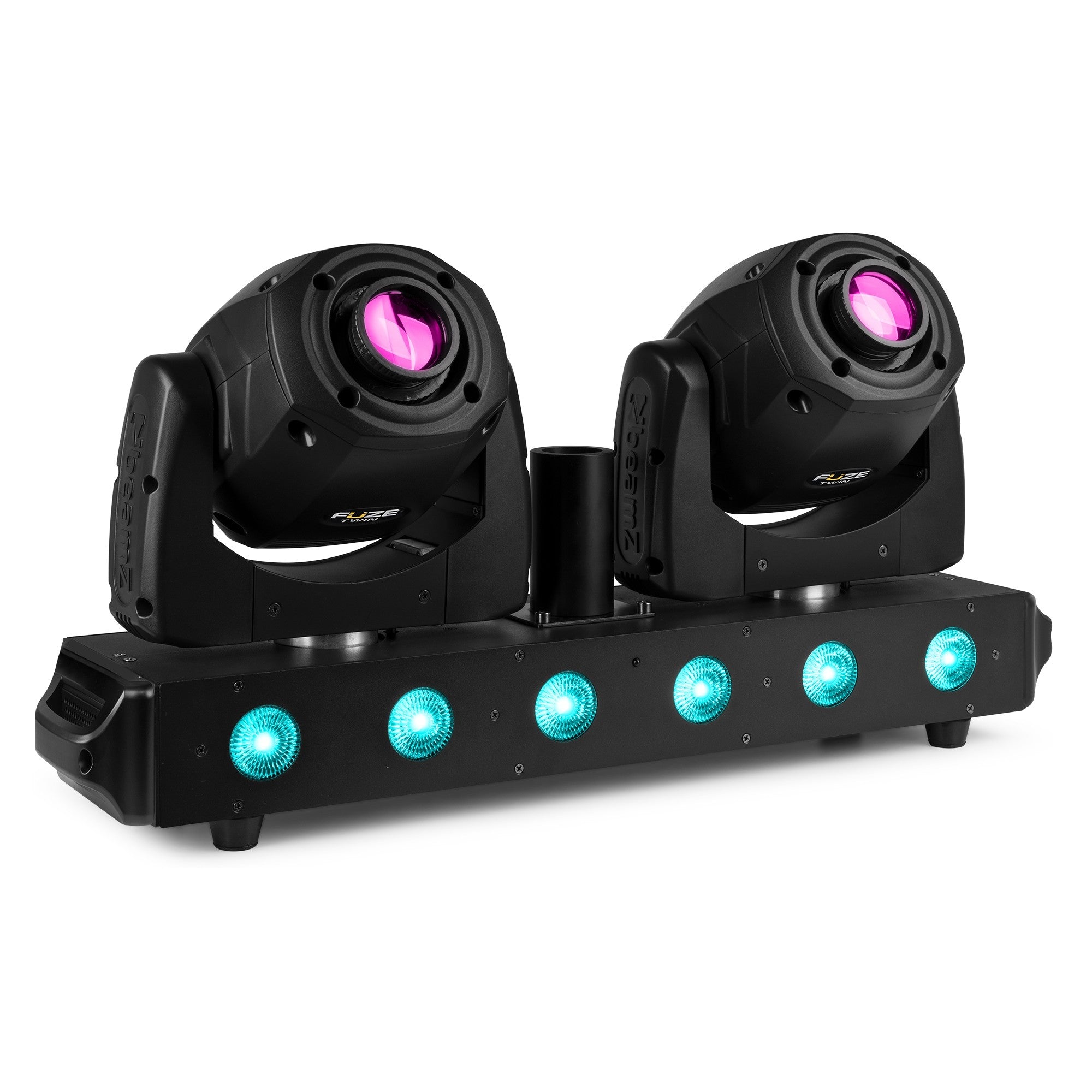 Beamz Fuze Twin LED Moving Head Bar