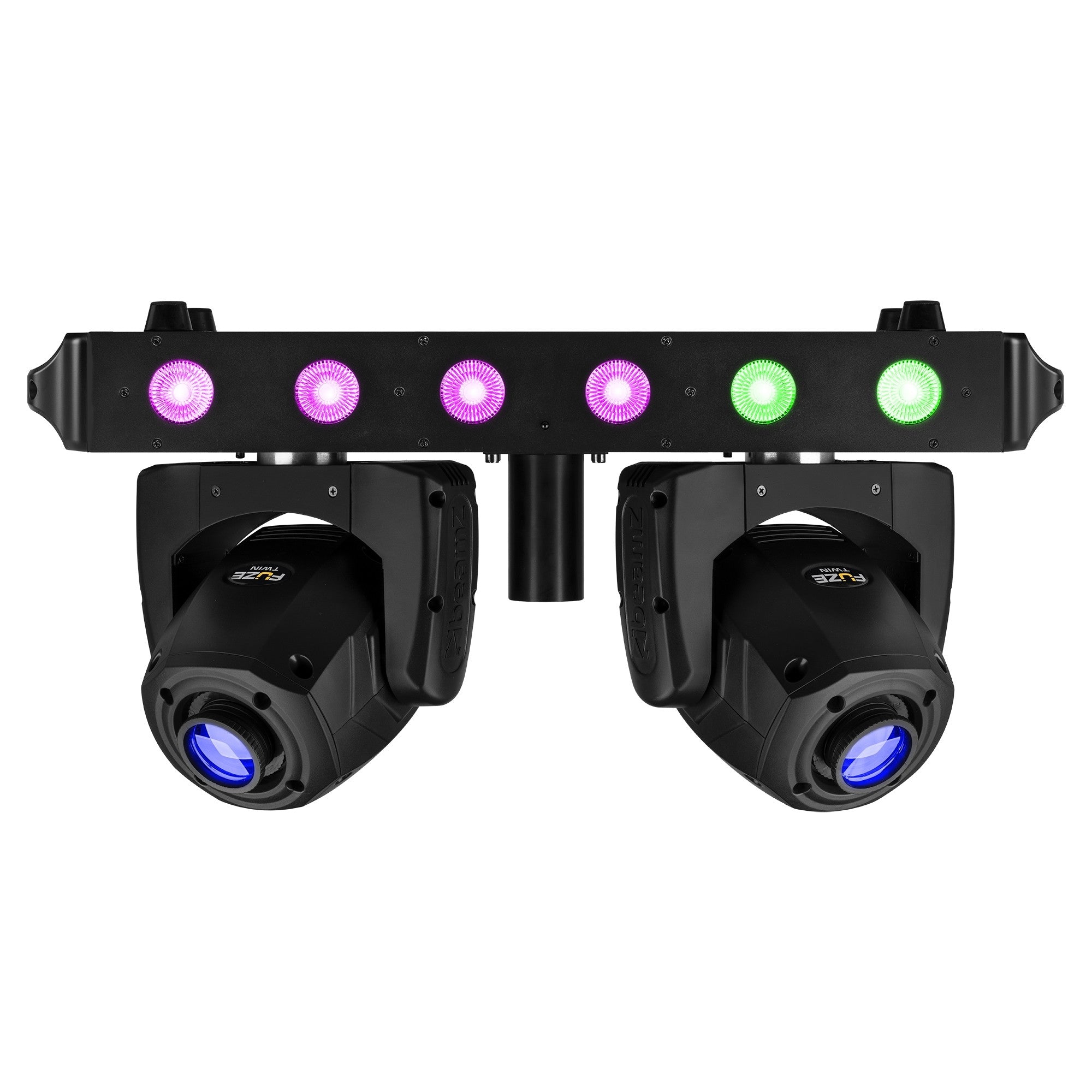 Beamz Fuze Twin LED Moving Head Bar