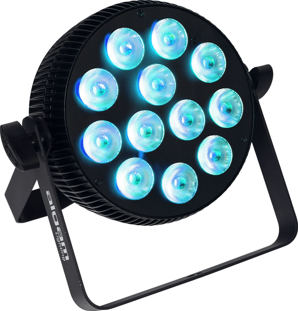Algam Lighting SLIMPAR - 1210 - QUAD 12 x 10W RGBW LED PAR