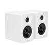 White Edifier M60 compact speaker system with desktop stands