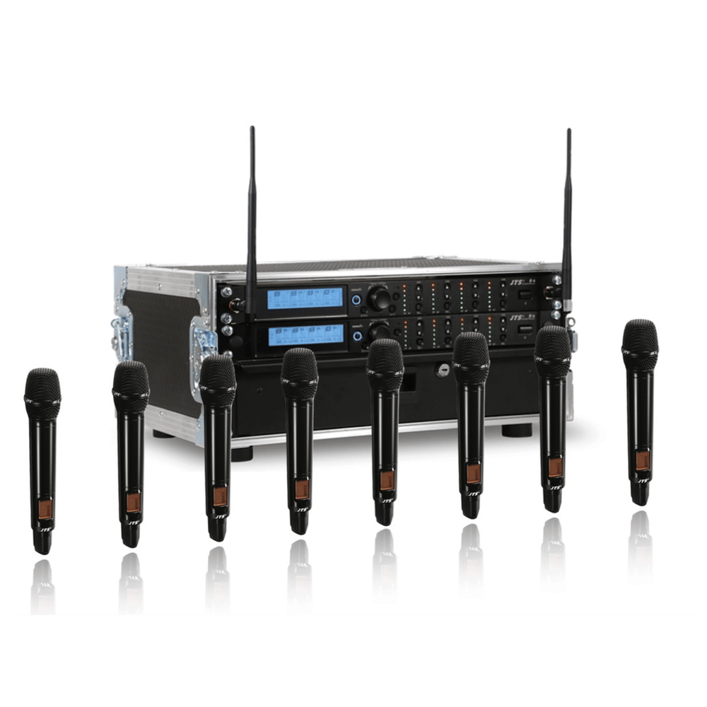 JTS R4 8 Way All Racked Up Handheld System