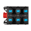 Showgear PowerCore 16A Power Splitter with 6 CEE 16A Outlets