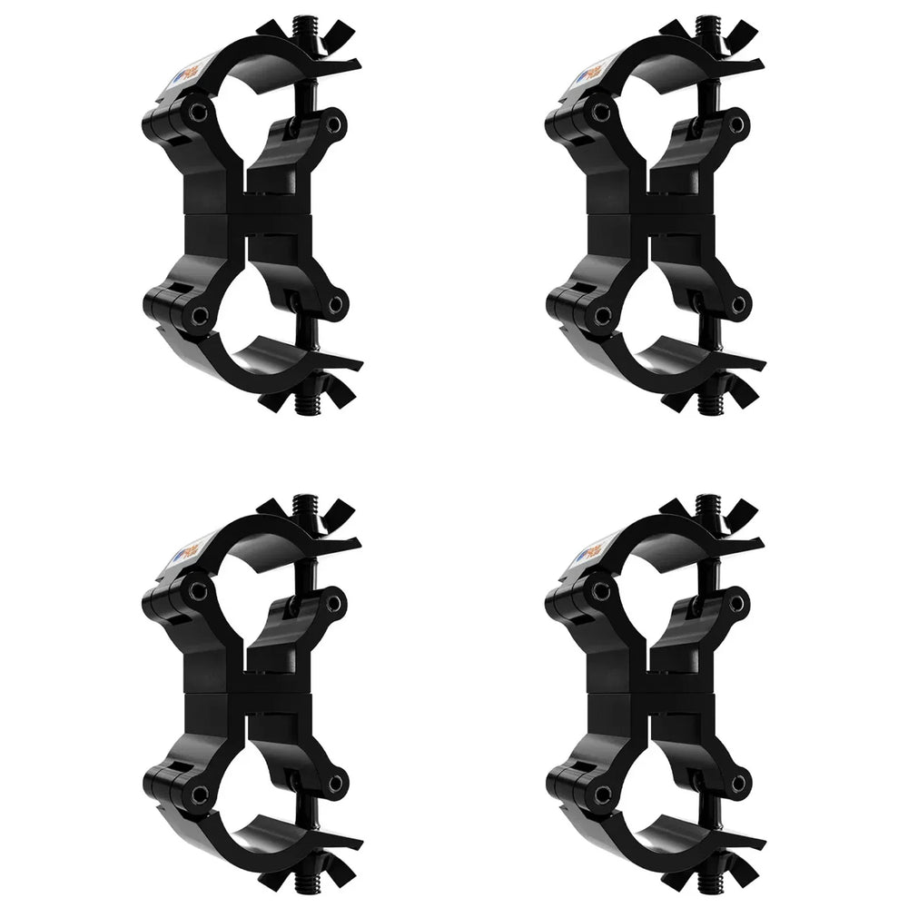 4 x Global Truss F24 Swivel Coupler (32-35mm) Black (5036D-B)