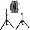 Ultimax UTX 290BK Small Short Speaker Stand Kit with Carry Bag