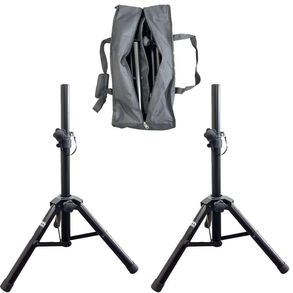 Ultimax UTX 290BK Small Short Speaker Stand Kit with Carry Bag
