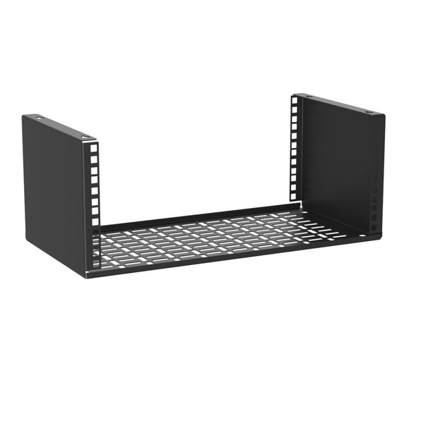 Penn Elcom R2510CT-25-4UK 4U Rack Mount Bracket with Square Hole Rack Rails and Cable Management 250mm Deep