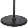 Gravity SP 3202 LR B Studio Monitor Speaker Stand with large round base
