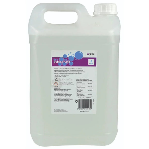 QTX 5 litres Bubble Fluid