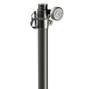 Adjustable steel pole for Gravity square base lighting stands