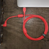 UDG Ultimate Audio Cable USB 2.0 A-B Red Angled 1m
