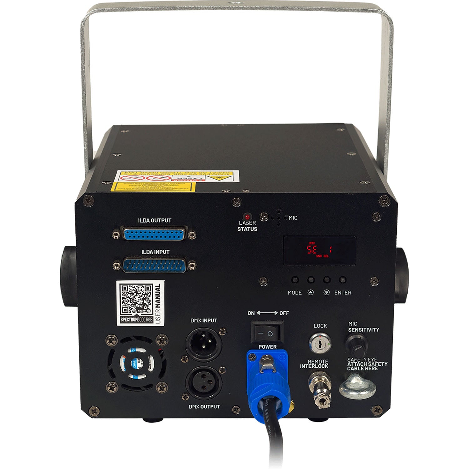 Algam Lighting SPECTRUM3000RGB Multicolour 3000 mW Professional RGB Laser