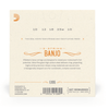 D'Addario EJ55 5-String Banjo Guitar Strings - Phosphor Bronze Medium Gauge