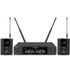 Q - Audio QWM 1960 V3 BP UHF Beltpack Dual Channel True Diversity Wireless Microphone 606�614MHz