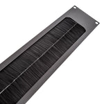 Penn Elcom 2u Brushed Rack Panel with Cable Access Slot