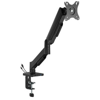 AV:link Full Motion Gas Spring Desktop Monitor Arms with USB Hub