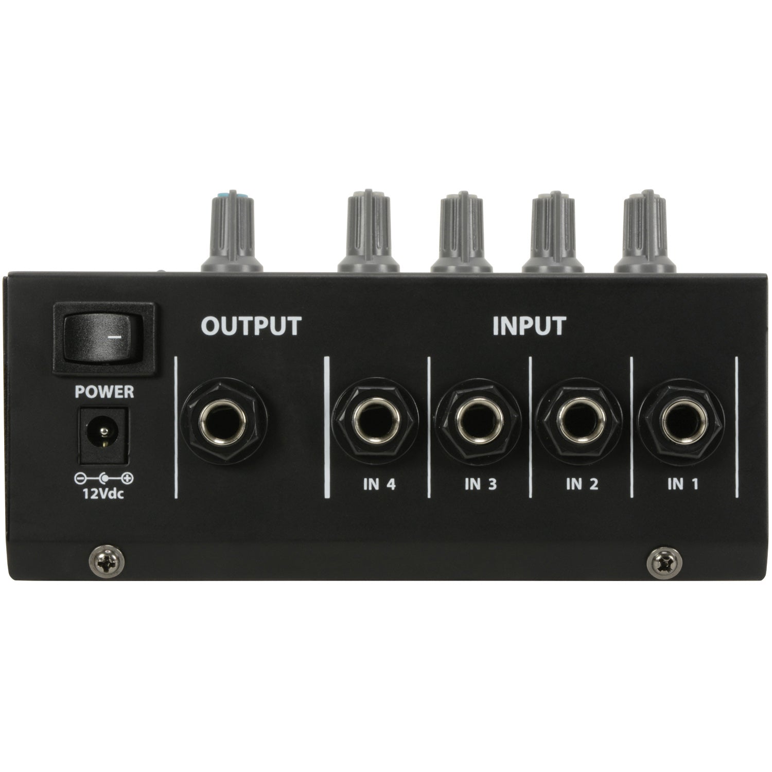 QTX MM414 Channel Mono Mini Microphone Mixer