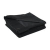 LEDJ 3 x 2m Black Serge Drapes