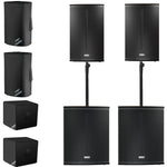 FBT X 5000 X-Lite 115a & X-Sub 118sa Speaker Package with Covers