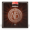 D’Addario NB1356 nickel bronze acoustic guitar strings medium gauge 13-56