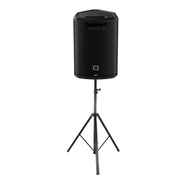     Q-Audio Free Stage 6 battery powered speaker with speaker stand