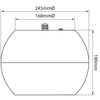 Adastra 5" 12.5cm White 100v PS Series Pendant Speakers